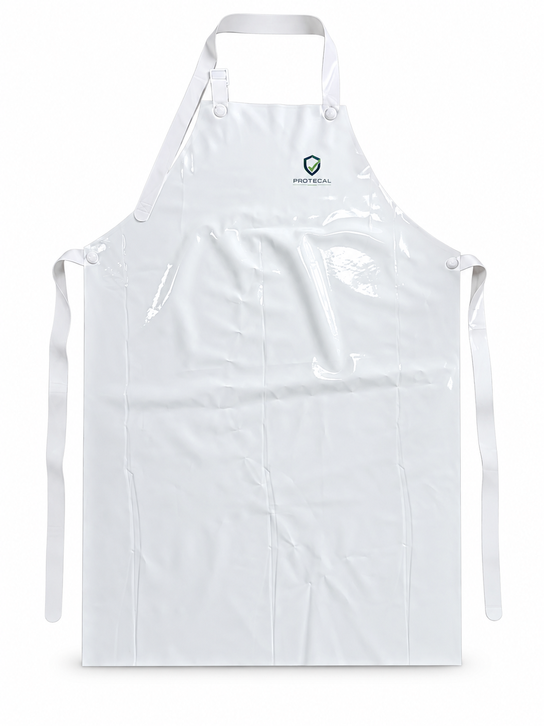 Mandil de PVC blanco Protecal